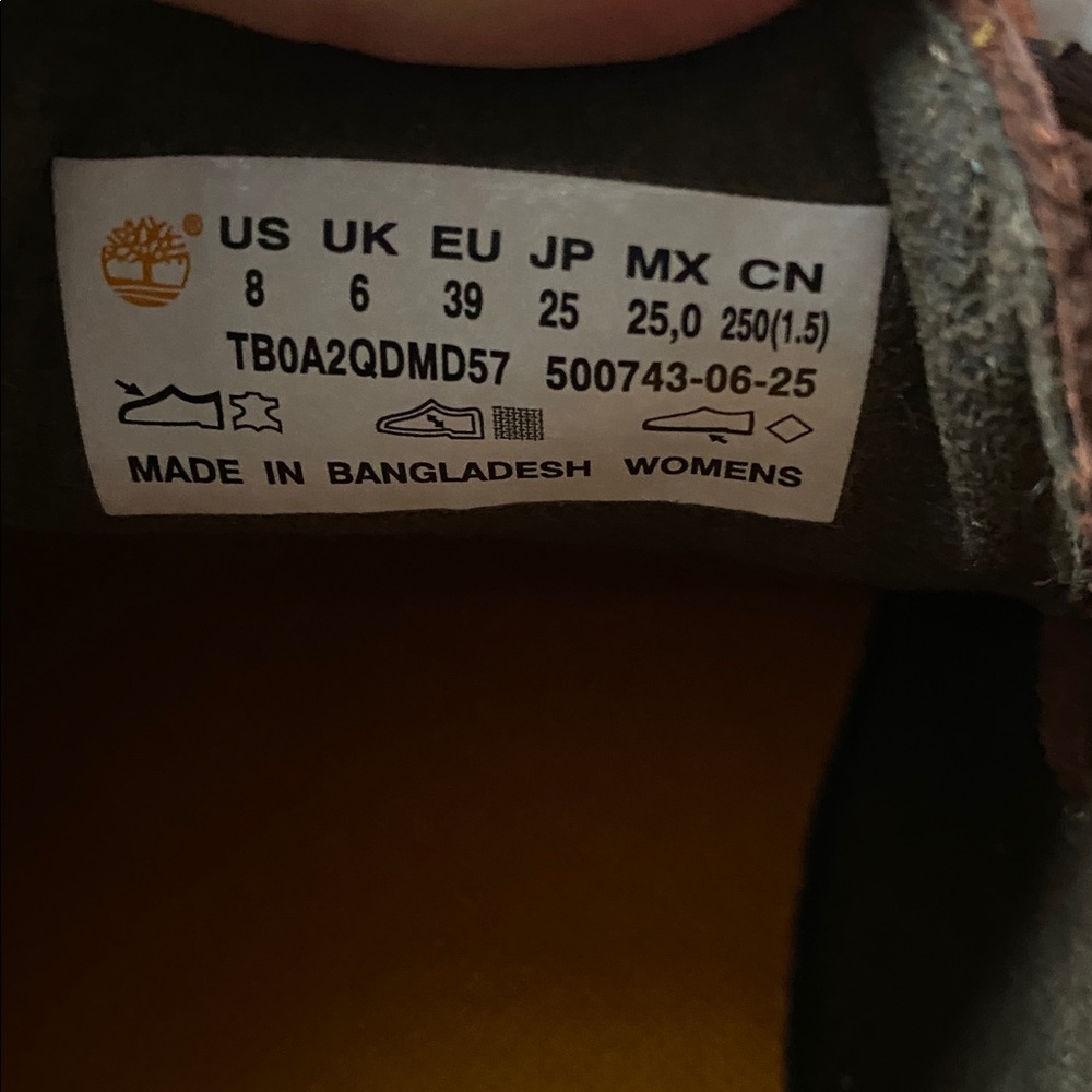 🆕 Urban Outfitters X Timberland Stone Street Platform Boat Shoes in burgundy - Picture 10 of 12